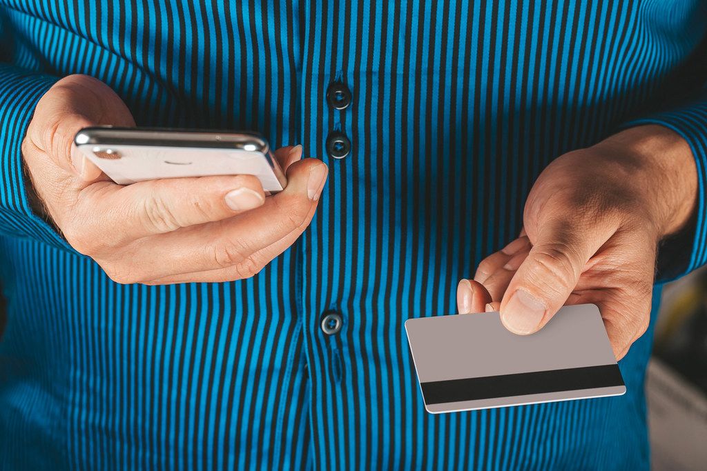 Online store - Shopping cart full with different items - computer ...